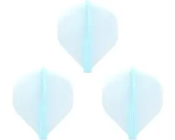 Cosmo Darts Fit Flight (AIR) Set van 3 standaard dartpijlen (lichtblauw)