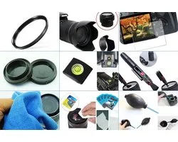 10 in 1 accessories kit voor Olympus E-PL8 + 14-42mm IIR