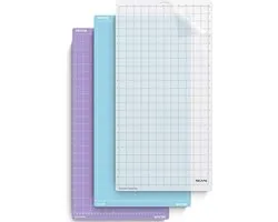 Snijmat voor Silhouette Cameo 4/3/2/1 - Set van 3 - 30 x 60 cm - Verschillende Kleefsterktes