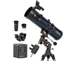 AstroMaster 130EQ Motor Drive Newtonian Reflectortelescoop - Donkerblauw