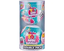 5 Surprise Mini Brands Capsules - Jouet de collection (2 pièces)