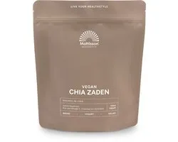 Mattisson - Absolute Chia Zaad Raw - Chiazaad Vol Essentiële Voedingsstoffen- 100% Chia Zaden - 1 kg