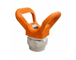 GRACO RAC V 243161 - Support de buse porte-buse - Filetage 7/8 pouce - Système HandTite (sans outil) - Pour buses RAC 5 et LineLazer - Accessoire pour pistolets Airless