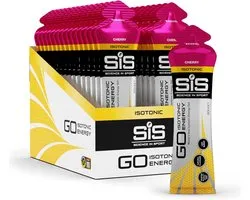 Science in Sport GO Isotonic Energy Gels, Cerise, Paquet de 30