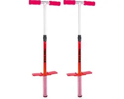 Duo Set: Small Foot Pogo Stick Variable Rood - Dubbel Springplezier voor Kinderen!