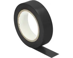 Ruban isolant électrique professionnel - Ruban d'étanchéité électrique auto-vulcanisant - Tape isolant pour l'isolation et le regroupement de Câbles électroniques - Ruban isolant Zwart 15 mm de largeur, 10 m de longueur (10 pièces)