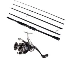 Combo de voyage Ultimate Quest Spin Acura 2,40 m (40-80 g) | Ensemble de poissons prédateurs