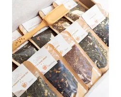 Lottea Theeproeverij Speciaal - cadeau verjaardag vrouw, thee proeverij pakket, thee cadeau, thee pakket, thee cadeaupakket, thee geschenkset, cadeau vriendschap, cadeau mama, bedankt cadeautje