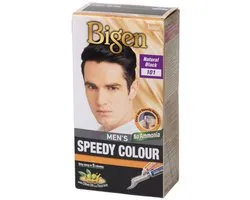 Bigen Men's Speedy Colour-101 Natural Black