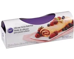 Wilton Siliconen Bakvorm - Swiss Roll - 22. 8x33cm