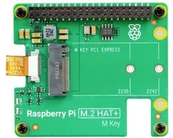 Raspberry Pi® M.2 HAT+ Raspberry Pi uitbreidingsprintplaat Geschikt voor model: Raspberry Pi® 5 B