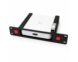10 Inch Rack Mount Geschikt voor Ubiquiti UniFi UXG-Max / UCG-Ultra / UCG-Max – Netwerk Rack Beugel – Zwart