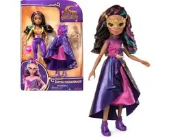 Spinmaster Unicorn Academy - Pop Sophia - Gemaskerd Bal - met 9 poppenaccessoires en regenbooghaar