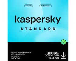 Kaspersky Standard - 12 maanden/1 apparaat - PC/Mac/Mobiel Download