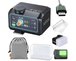 Godox iT30Pro O TTL Mini Camera Flitser met Diffuser, iT30 Pro O 2.4G HSS 1/8000s TTL Draadloze Flitser, Met Touchscreen & USB-C, Voor Olympus en Voor Panasonic