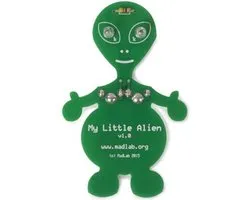 Whadda Soldeerkit, DIY, Madlab electronic kit, My Little Alien, rgb led ogen, educatief en leuk