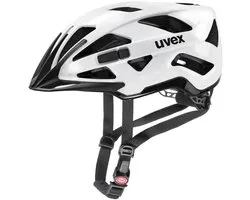uvex Active Fietshelm White/Black - Unisex - maat 56-60