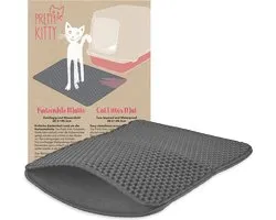 Kattenbakmat Grijs: Kattenbakmat 30x40cm voor een schone kattenbak - Kattenbakmat, Kattenbakmat Kat Pretty Kitty