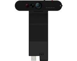 Lenovo ThinkVision MC60 webcam 1920 x 1080 Pixels USB 2.0 Zwart