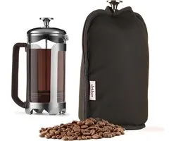 Cafetiere Cozy Warmer en noir – Housse de protection pour cafetière pour 8 tasses – Rétention parfaite de la chaleur – Isolant pour passoire à Coffee à presse française multi-tailles