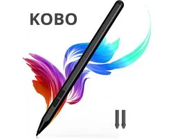Stylet TRANSNECT pour liseuse - Compatible avec Kobo Libra Colour, Kobo Sage, Kobo Elipsa et Kobo Elipsa 2E - Rechargeable - Noir