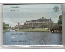 Nederland Jaarset Munten 1987 FDC - Utrecht