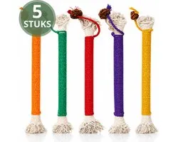 Twenty4seven® Bâtonnets Silvervine pour Chats - 5 Pièces - Bâtonnets à Mâcher avec Herbe à Chat - Jouet pour Chat 100% Naturel et Comestible - Effet Catnip pour Chat