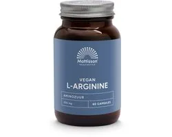 Mattisson - L-Arginine 500 mg - 60 capsules