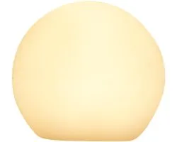Lucide PINO - Lampe de table rechargeable intérieur/extérieur - Batterie - LED Dimmable - CCT - 1x1W 2700K/6500K - IP65 - RGB - Blanc | Essential