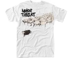Minor Threat Heren Tshirt -XL- Out Of Step Wit