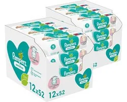 Pampers - Sensitive - Billendoekjes - 1248 doekjes - 24 x 52