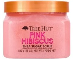 Tree Hut Pink Hibiscus Shea Sugar Body Scrub - Lichaamsscrub - Bad & Douche - Exfoliating - 510g
