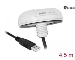 Navilock NL-8022MU USB 2.0 Multi GNSS Receiver u-blox 8 4.5 m