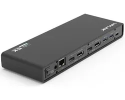 Wavlink USB-C Universal Docking Station met Dual 4K Display + 9 andere poorten - Geschikt voor ALLE Laptop en MacBooks!