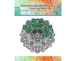 Kaleidoscope Mandala Art Coloring Book