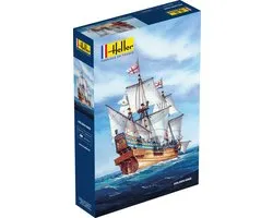 Heller Modelbouwpakket Schepen - 80829 Golden Hind Ship Plastic - 1:96 - Modelbouw