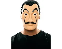 Casadepapel La Casa de Papel / Money Heist™ bankovervaller Dali masker - Verkleedmasker