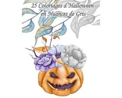 Coloriage Pour Soi - Halloween- 25 Coloriages d'Halloween en Nuances de Gris