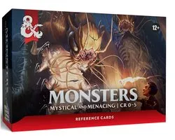Dungeons & Dragons Reference Cards - Monsters (Mystical and Menacing)