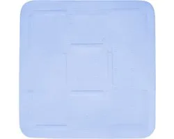 Differnz Tutus Anti-slip inlegmat Douche 55x55xcm Blauw