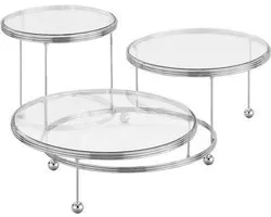 Wilton Cakes 'n More Taartplateau op Voet - Set/3