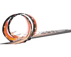 Carrera Go!!! en Carrera Digital 143 Loopingset met Licht en Geluid 11-delig
