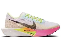 Nike Vaporfly 3 - Hardloopschoenen - Maat 47.5 - Meerkleurig/Volt/Hyper Pink/Zwart / Geel Roze - Vaporfly 3 - Hardlopen - Heren Hardloopschoenen - Doos zonder deksel