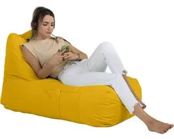 Xoft Living - Zitzak Lounge - Geel - Volwassenen & Kinderen