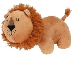 H&S Collection Deurstopper - leeuw - 29 x 14 x 16 cm - polyester - safari dieren thema deurstoppers
