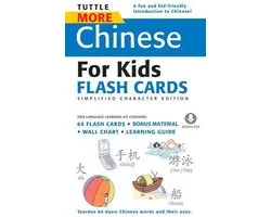 Tuttle More Chinese for Kids Flash Cards Simplified Character