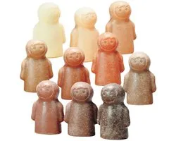 Pierres de Play sensorielles Yellow Door - Little People Like Me - 2 ans+