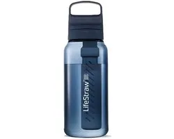 LifeStraw waterfilterfles Go 2.0 Aegean Sea Blue 1 liter - Blauw