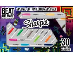 Sharpie Permanentmarkers | Fijne punt | Diverse kleuren | 30 stuks
