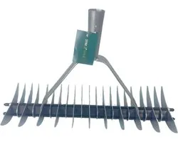 Synx Tools - Verticuteerhark verzinkt - Gazonbeluchters - Verticuteer / Harken - Bodembewerkers - Tuinartikelen / Tuingereedschap - Zonder Steel